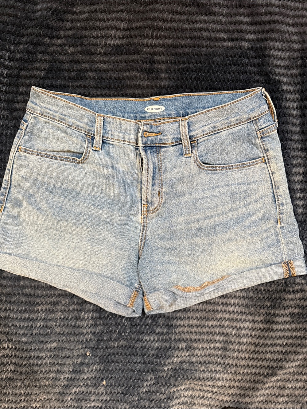 Old Navy Light Wash Denim Cuffed Women's Shorts